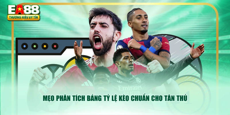 Mẹo phân tích bảng tỷ lệ kèo chuẩn cho tân thủ